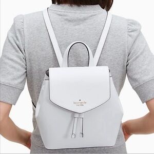 Kate Spade Elegant Gray Backpack